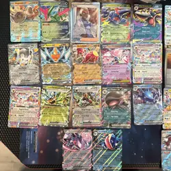 Huge Lot 500 Holo/Reverse/ex Pokemon Cards TCG Lot Everything Is Shiny - Image 3