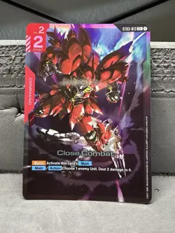 Gundam Card Game Close Combat ST03-013 Foil Common + English Edition - Image 1