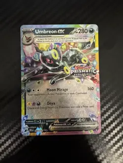 Umbreon ex - (Prismatic Evolutions Stamp) 060/131 Miscellaneous Cards & Products - Image 1