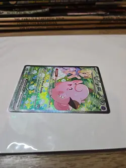 Pokemon TCG Journey Together Lillie's Clefairy EX Holo Card 184/159 - Image 4