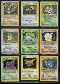 Vtg Pokemon Card Collection Lot Base Set 1st Edition Promo Binder Holos WOTC - Image 1