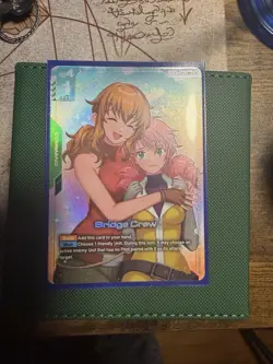 [ENGLISH] Gundam Card Game — Bridge Crew — GD03-105 — R+ Rare - Image 1