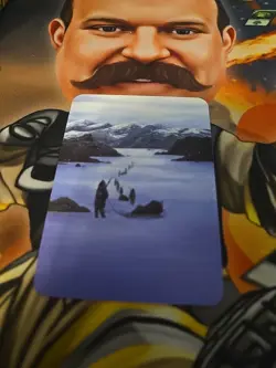 Sorcery Contested Realm TCG Beta Elite foil card POLAR EXPLORERS - Image 2