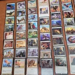 White **GRIFFINS** Custom Beginner Tribal Commander Magic Deck of 100 MTG Cards - Image 3