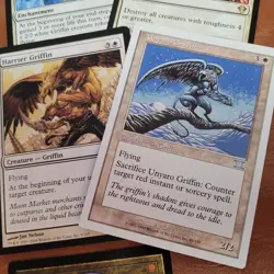 White **GRIFFINS** Custom Beginner Tribal Commander Magic Deck of 100 MTG Cards - Image 5