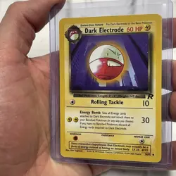 Dark Electrode 34/82 Uncommon Team Rocket 2000 Pokemon WOTC Vintage Card NM/MT - Image 2
