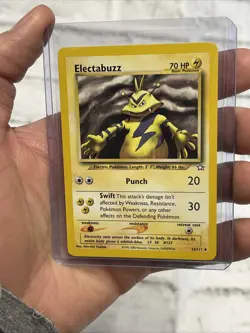 Pokemon TCG - ELECTABUZZ - 33/111 - NEO GENESIS (2000) WOTC NM/MT Uncommon Card - Image 1