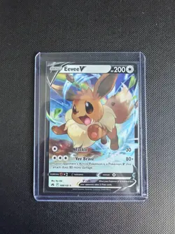 Eevee V - 108/159 - Pokemon Crown Zenith Sword & Shield Ultra Rare Card NM+ - Image 1