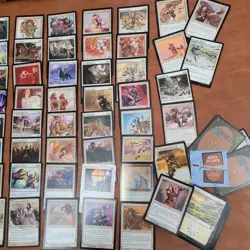 White **REBELS** Custom Beginner Tribal Commander Magic Deck of 100 MTG Cards - Image 2