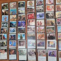 White **REBELS** Custom Beginner Tribal Commander Magic Deck of 100 MTG Cards - Image 3