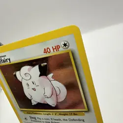 Clefairy 005/102 Base Set Holo Rare Pokemon Card 1999 WOTC MP+ - Image 3