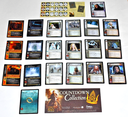 LOTR TCG Countdown Collection complete 18 week set + One Ring & tracker card lot - Image 2