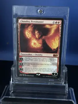 Magic The Gathering Set Of 4 CHANDRA MYTHIC PLANESWALKERS! 1x Foil. LP Condition - Image 4