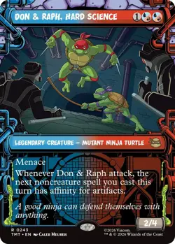 Don & Raph, Hard Science - Showcase Light Play, English Magic the Gathering MTG - Image 1