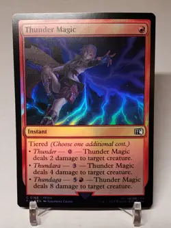 Final Fantasy Foil: Thunder Magic - Image 1