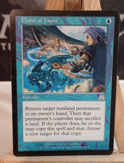 Chain of Vapor Uncommon Ex/LP Onslaught Magic the Gathering MTG - Image 1