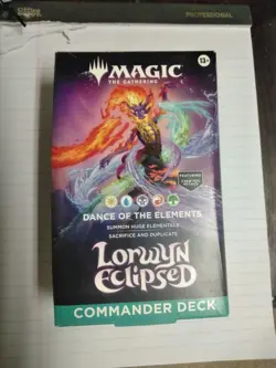 Magic The Gathering Lorwyn Eclipsed Dance Of The Elements Commander Deck Factory - Image 1