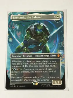 Leonardo, the Balance Borderless Teenage Mutant Ninja Turtles 1 - Image 1