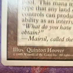 Wizards of the Coast Fellwar Stone 1995 Artifact Regular English Quinton Hoover - Image 2