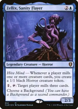 Zellix, Sanity Flayer FOIL Magic: The Gathering Baldurs Gate Commander Legends - Image 1