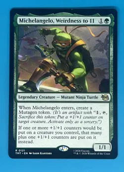 Michelangelo, Weirdness to 11 Teenage Mutant Ninja Turtles Regular - Image 1