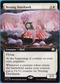 Nesting Dovehawk (Extended Art) March of the Machine Commander NM (512705) - Image 1