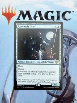 Research Thief Commander: Kamigawa: Neon Dynasty Regular - Image 1