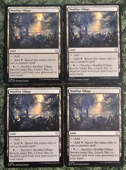 ✨x4 Mudflat Village✨ MTG | Bloomburrow | NM/M | U 0257 - Image 1