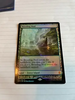 Mtg Breeding Pool Zendikar Expeditions Foil Near Mint - Image 2