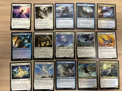 Inniaz the Gale Force U/W Fliers Commander Edh Deck Mtg Magic The Gathering - Image 3