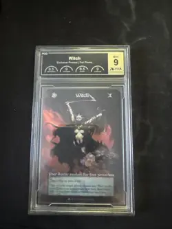 Sorcery Contested Realm Promo Arthurian Legends - Witch - FOIL PCG 9 Rudy Promo - Image 1