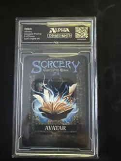 Sorcery Contested Realm Promo Arthurian Legends - Witch - FOIL PCG 9 Rudy Promo - Image 2