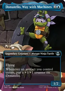 Donatello, Way with Machines (Borderless) Teenage Mutant Ninja Turtles Regular - Image 1