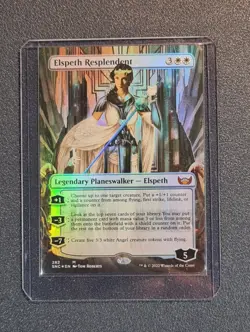 MTG Elspeth Resplendent - Borderless Foil - SNC - Near Mint+ Condition - Image 1