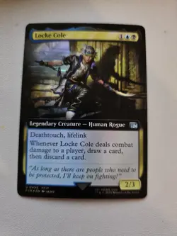 Locke Cole - Extended Art Foil - Final Fantasy - Image 1