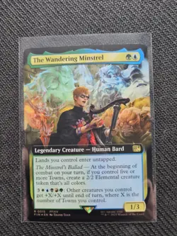 The Wandering Minstrel Rare 0515 (Extended Art) Final Fantasy Foil - Image 1