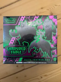 Pokemon Scarlet & Violet Shrouded Fable Elite Trainer Box - New & Sealed - Image 1