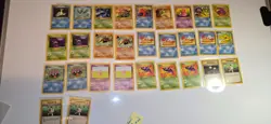 Pokemon Fossil Set Lot (29 Cards) – Holo Lapras, Articuno – WOTC 1999 LP - Image 4