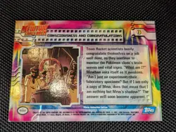 Topps Consciousness and Congratulations Pokemon Mewtwo Strikes Back #3- LP Holo - Image 4