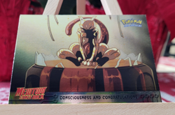 Topps Pokemon #3 Consciousness, Holo/Foil,, Mewtwo Strikes Back, NM - Image 1