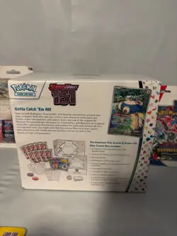 Pokemon Scarlet & Violet 151 Elite Trainer Box Factory Sealed + Sealed Lot Large - Image 5