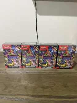 Pokemon TCG Phantasmal Flames Booster Bundles. Lot of 4 New Factory Sealed. - Image 1