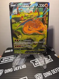 Charizard V SWSH260 NM Black UPC Black Star Promo Sword Shield 2022 Pokemon TCG - Image 1