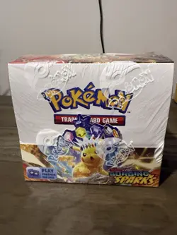 Pokemon TCG Scarlet & Violet Surging Sparks Booster Box 36 Packs, New Sealed - Image 1