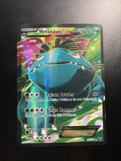 Pokemon Venusaur EX 141/146 XY Base Set Full Art Ultra Rare Holo - Image 1