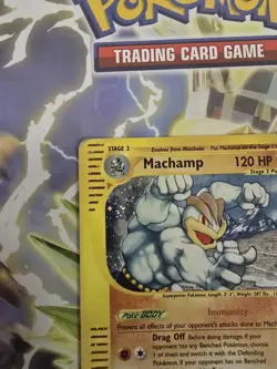 2003 POKEMON Skyridge Holo Rare Machamp H15/H32 - Image 2