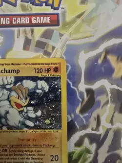 2003 POKEMON Skyridge Holo Rare Machamp H15/H32 - Image 3