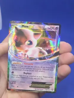 Pokemon Dragons Exalted Mew EX 46/124 Ultra Rare LP - Image 2