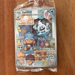 HOLIDAY STAMPED Pokemon TCG Vanillish Paradox Rift 190/182 PROMO NM - Image 1