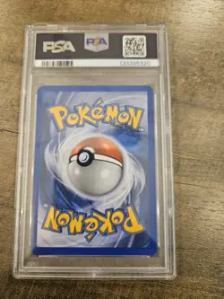 Pokemon Regirock Gold Star EX Legend Maker Holo Ultra Rare #97 PSA 7 - Image 2